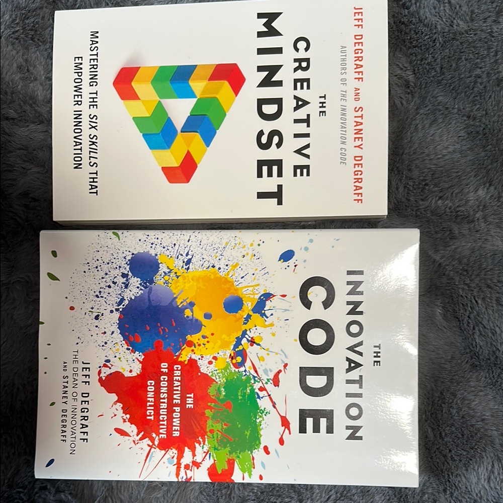 Book set-The Innovation Code and The Creative Mindset